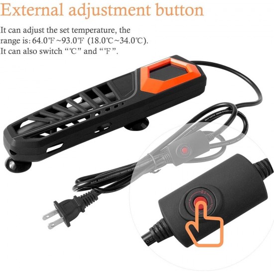 Titanium aquarium heater HITOP 800 W