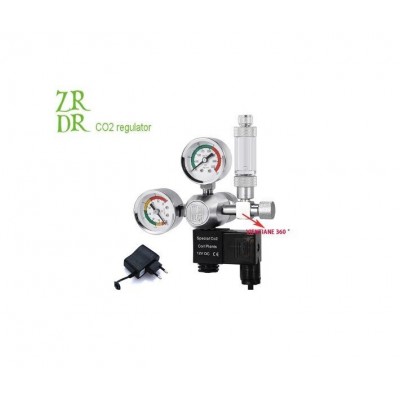 ZRDR D01-14X CO2 редуцир с ел. клапан и манометри