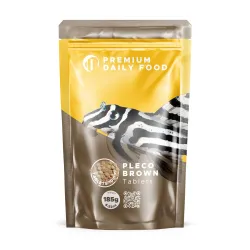 Gold Pleco Tablets Brown - tablets for carnivorous fish