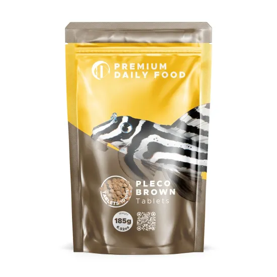 Gold Pleco Tablets Brown - tablets for carnivorous fish