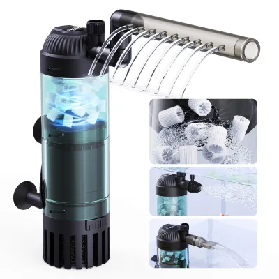 Seaoura SR-701 internal aquarium filter with K1 media