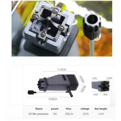 Aquarium skimmer SUNSUN JY-02 for clean water surface