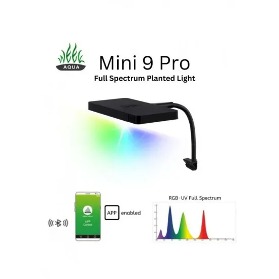 LED осветление Week Aqua Mini 9 Pro за нано аквариум