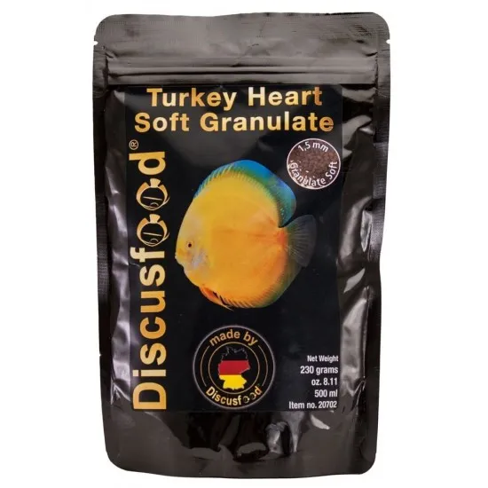 Turkey Heart Soft Granulate - мека гранулирана храна с пуешки сърца