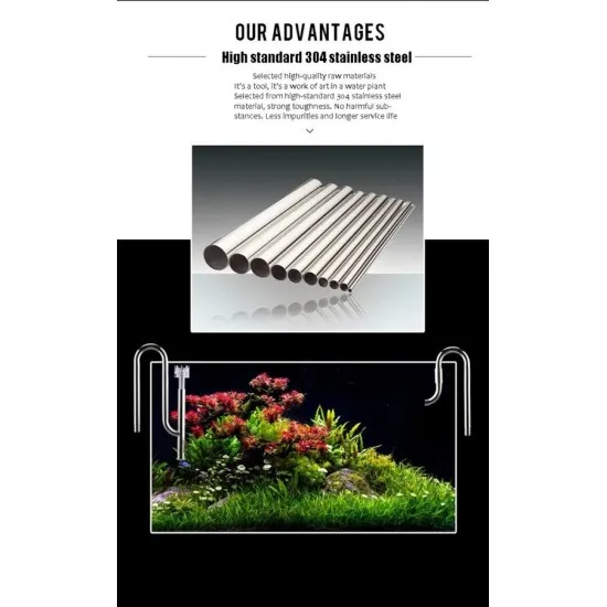 Steel Lily Pipe with skimmer