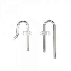 ZRDR Стоманени тръби Lily Pipe комплект – Inlet & Outlet за аквариум