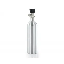 Aluminum CO2 bottle - 1l
