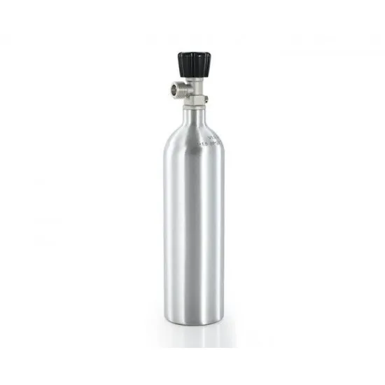 Aluminum CO2 bottle - 1l