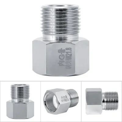 CO2 cylinder adapter from G5/8 to W21.8