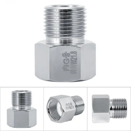CO2 cylinder adapter from G5/8 to W21.8