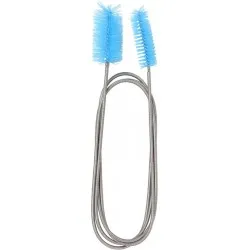Double-sided hose cleaning brush