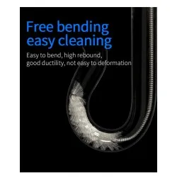 Double-sided hose cleaning brush