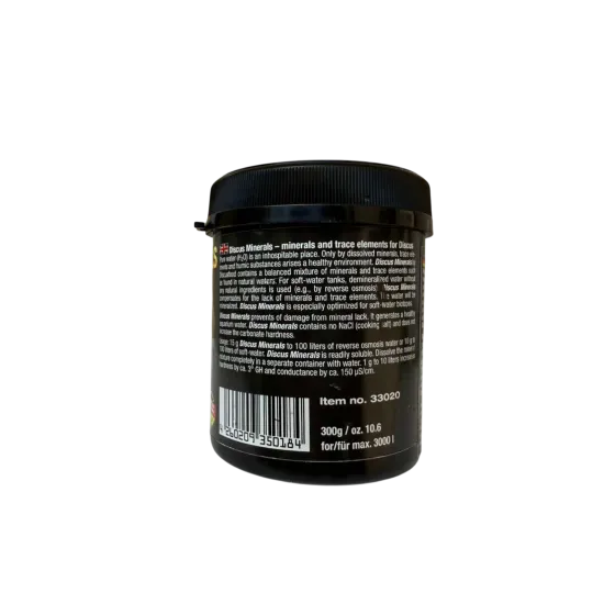 Discus Minerals – минерали добавка за вода в сладководен аквариум с дискуси