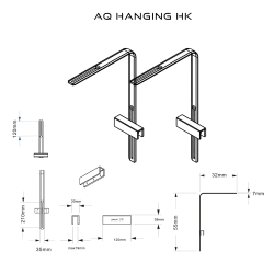 Комплект за окачване AQ 2
