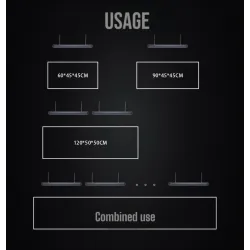 LEDSTAR AQ X60 - hanging aquarium lighting