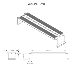 LEDSTAR AQ-Z120 RGBW - aquarium lighting