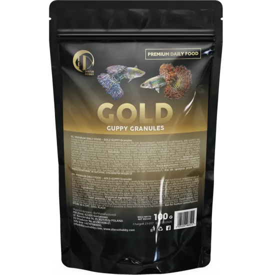 GOLD Guppy Granules