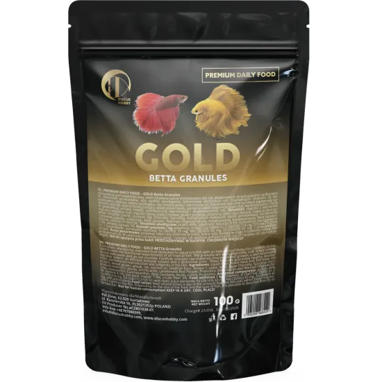 GOLD Betta Granulates