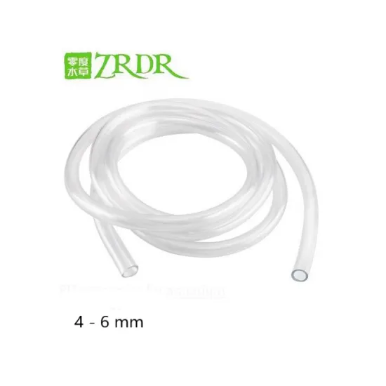 Transparent co2 hose 4-6 mm
