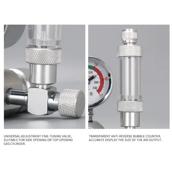 ZRDR D01-14X CO2 reducer with electric valve 