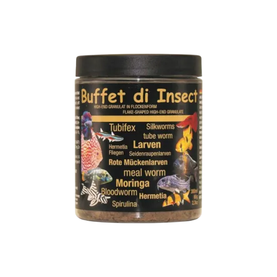 Buffet di Insect Flat Granulate