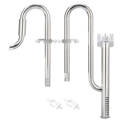 Steel Lily Pipe with skimmer