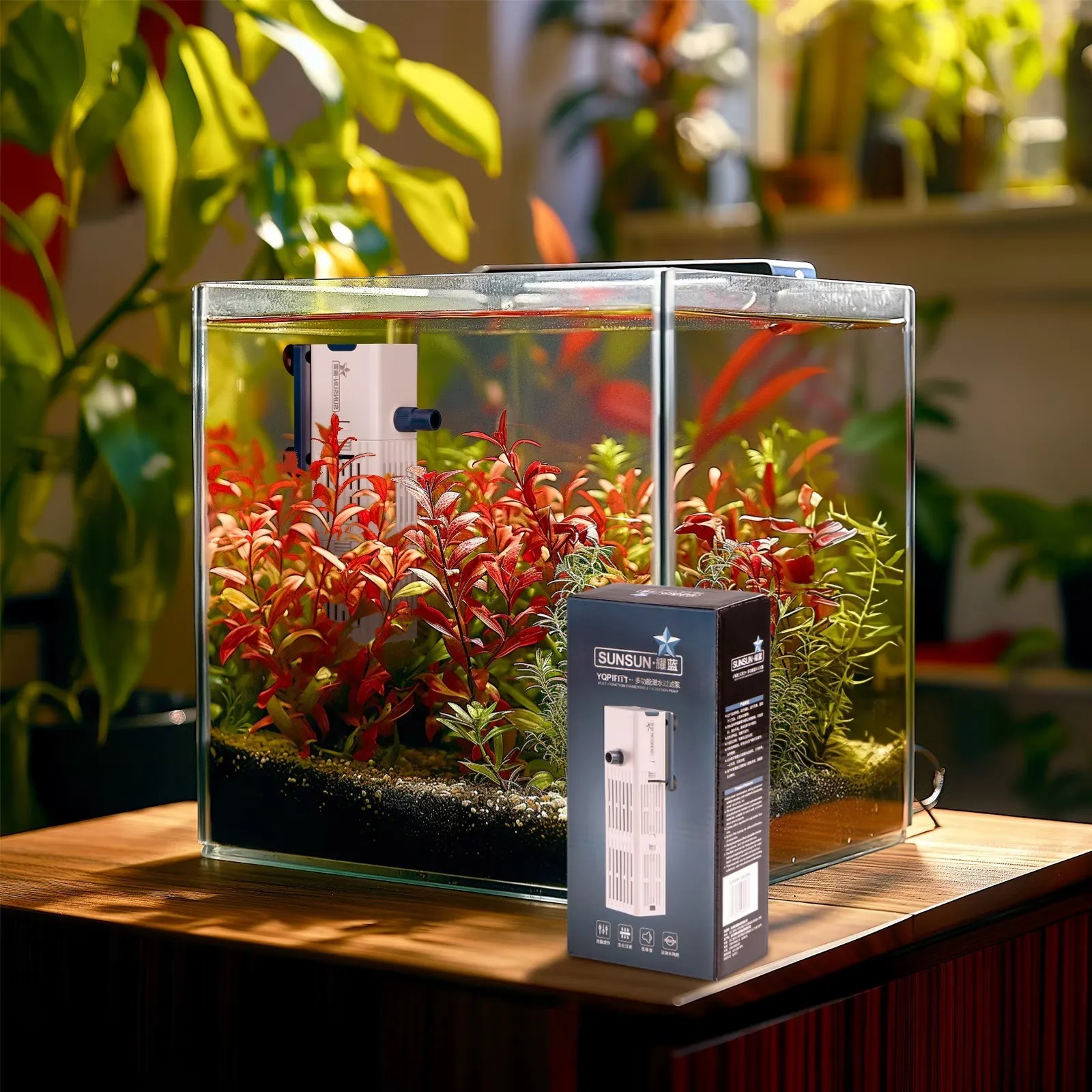internal aquarium filter example